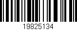 Código de barras (EAN, GTIN, SKU, ISBN): '19825134'