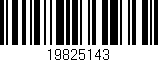 Código de barras (EAN, GTIN, SKU, ISBN): '19825143'