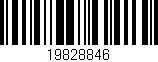 Código de barras (EAN, GTIN, SKU, ISBN): '19828846'