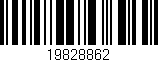 Código de barras (EAN, GTIN, SKU, ISBN): '19828862'