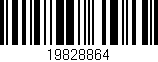 Código de barras (EAN, GTIN, SKU, ISBN): '19828864'
