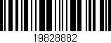 Código de barras (EAN, GTIN, SKU, ISBN): '19828882'