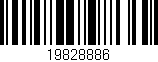 Código de barras (EAN, GTIN, SKU, ISBN): '19828886'