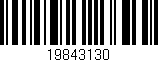 Código de barras (EAN, GTIN, SKU, ISBN): '19843130'