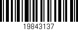 Código de barras (EAN, GTIN, SKU, ISBN): '19843137'