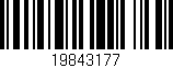 Código de barras (EAN, GTIN, SKU, ISBN): '19843177'