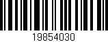 Código de barras (EAN, GTIN, SKU, ISBN): '19854030'