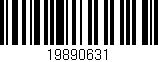 Código de barras (EAN, GTIN, SKU, ISBN): '19890631'