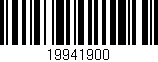 Código de barras (EAN, GTIN, SKU, ISBN): '19941900'