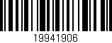 Código de barras (EAN, GTIN, SKU, ISBN): '19941906'