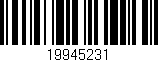 Código de barras (EAN, GTIN, SKU, ISBN): '19945231'