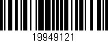 Código de barras (EAN, GTIN, SKU, ISBN): '19949121'