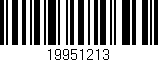 Código de barras (EAN, GTIN, SKU, ISBN): '19951213'