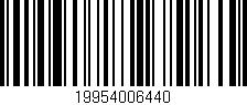 Código de barras (EAN, GTIN, SKU, ISBN): '19954006440'