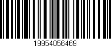 Código de barras (EAN, GTIN, SKU, ISBN): '19954056469'