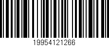 Código de barras (EAN, GTIN, SKU, ISBN): '19954121266'