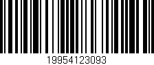 Código de barras (EAN, GTIN, SKU, ISBN): '19954123093'