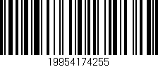 Código de barras (EAN, GTIN, SKU, ISBN): '19954174255'