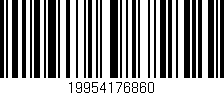 Código de barras (EAN, GTIN, SKU, ISBN): '19954176860'