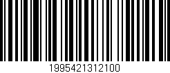 Código de barras (EAN, GTIN, SKU, ISBN): '1995421312100'