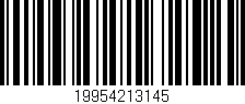 Código de barras (EAN, GTIN, SKU, ISBN): '19954213145'