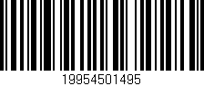 Código de barras (EAN, GTIN, SKU, ISBN): '19954501495'