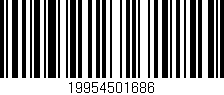Código de barras (EAN, GTIN, SKU, ISBN): '19954501686'