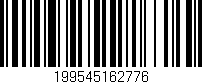 Código de barras (EAN, GTIN, SKU, ISBN): '199545162776'