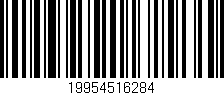 Código de barras (EAN, GTIN, SKU, ISBN): '19954516284'