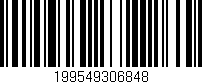 Código de barras (EAN, GTIN, SKU, ISBN): '199549306848'