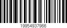 Código de barras (EAN, GTIN, SKU, ISBN): '19954937966'