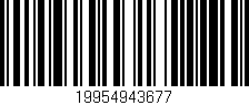Código de barras (EAN, GTIN, SKU, ISBN): '19954943677'