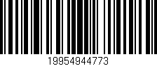 Código de barras (EAN, GTIN, SKU, ISBN): '19954944773'