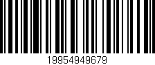 Código de barras (EAN, GTIN, SKU, ISBN): '19954949679'