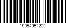 Código de barras (EAN, GTIN, SKU, ISBN): '19954957230'
