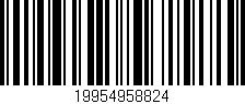 Código de barras (EAN, GTIN, SKU, ISBN): '19954958824'