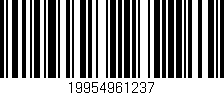 Código de barras (EAN, GTIN, SKU, ISBN): '19954961237'