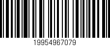 Código de barras (EAN, GTIN, SKU, ISBN): '19954967079'