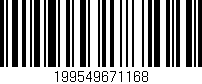Código de barras (EAN, GTIN, SKU, ISBN): '199549671168'