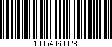 Código de barras (EAN, GTIN, SKU, ISBN): '19954969028'