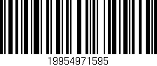 Código de barras (EAN, GTIN, SKU, ISBN): '19954971595'