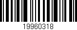 Código de barras (EAN, GTIN, SKU, ISBN): '19960318'