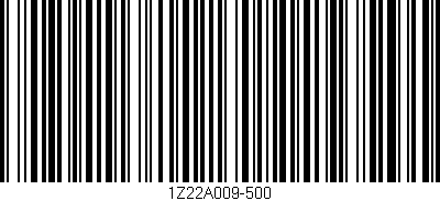 Código de barras (EAN, GTIN, SKU, ISBN): '1Z22A009-500'