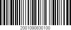 Código de barras (EAN, GTIN, SKU, ISBN): '2001090830100'