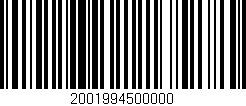 Código de barras (EAN, GTIN, SKU, ISBN): '2001994500000'