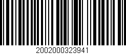 Código de barras (EAN, GTIN, SKU, ISBN): '2002000323941'
