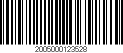 Código de barras (EAN, GTIN, SKU, ISBN): '2005000123528'