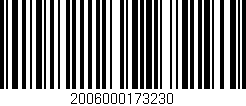 Código de barras (EAN, GTIN, SKU, ISBN): '2006000173230'