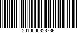Código de barras (EAN, GTIN, SKU, ISBN): '2010000328736'