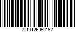 Código de barras (EAN, GTIN, SKU, ISBN): '2013126950157'